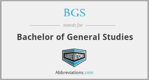 what-is-the-abbreviation-for-bachelor-of-general-studies